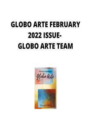 cover image of GLOBO ARTE FEBRUARY 2022 ISSUE